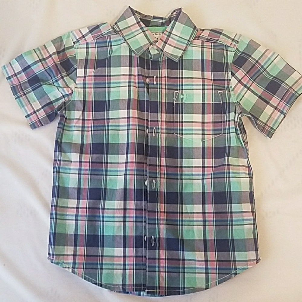 Button down toddler shirt